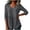 Gray#46, variant on UVEASISHA Women V Neck Tunic Top 3/4 Sleeve Babydoll Blouse Empire Waist Loose Fit Peplum Shirt Casual Summer Vacation Wear Gray M