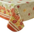 thumbnail image 6 of Newbridge Thanksgiving Pumpkin Border Print Vinyl Tablecloth, 60 x 120 inch Rectangle, Fall Harvest Design, 6 of 9
