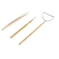 thumbnail image 3 of Lash Lifting Tool Set, Lash Lift Tweezers Tool Close Bite Knurled Handle  for Beauty Salon Colorful,Gold,Silver, 3 of 7