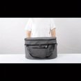thumbnail image 5 of Gray Slow Cooker Bag，2-Pack Slow Cooker Bags for 6-8 Quart, Double Layer Insulated Carry Bag, Portable Waterproof & Easy to Clean, for Travel, Party, Outdoor & Family Gathering, Giftable - Black Gray, 5 of 5