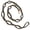 Purple / Yellow / Black, variant on Rope Logic Streaked Ultra Sling 1/2" Sterling 12-Strand Hollow Braid 6 ft. Usable Length MBS: 8,250 lbs. (100493)