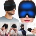 thumbnail image 3 of Headache Relief Cap Relaxing Comfortable Head Wrap for Puffy Eyes, 3 of 5