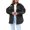 Noir, variante sur WEIYLL Vestes pour Femmes Chemise Surdimensionnée Boutonnée Longue Surchemise Poches Kaki Vêtements pour Femmes Taille P