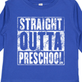 thumbnail image 4 of Inktastic Straight Outta Preschool Boys or Girls Long Sleeve Toddler T-Shirt, 4 of 5