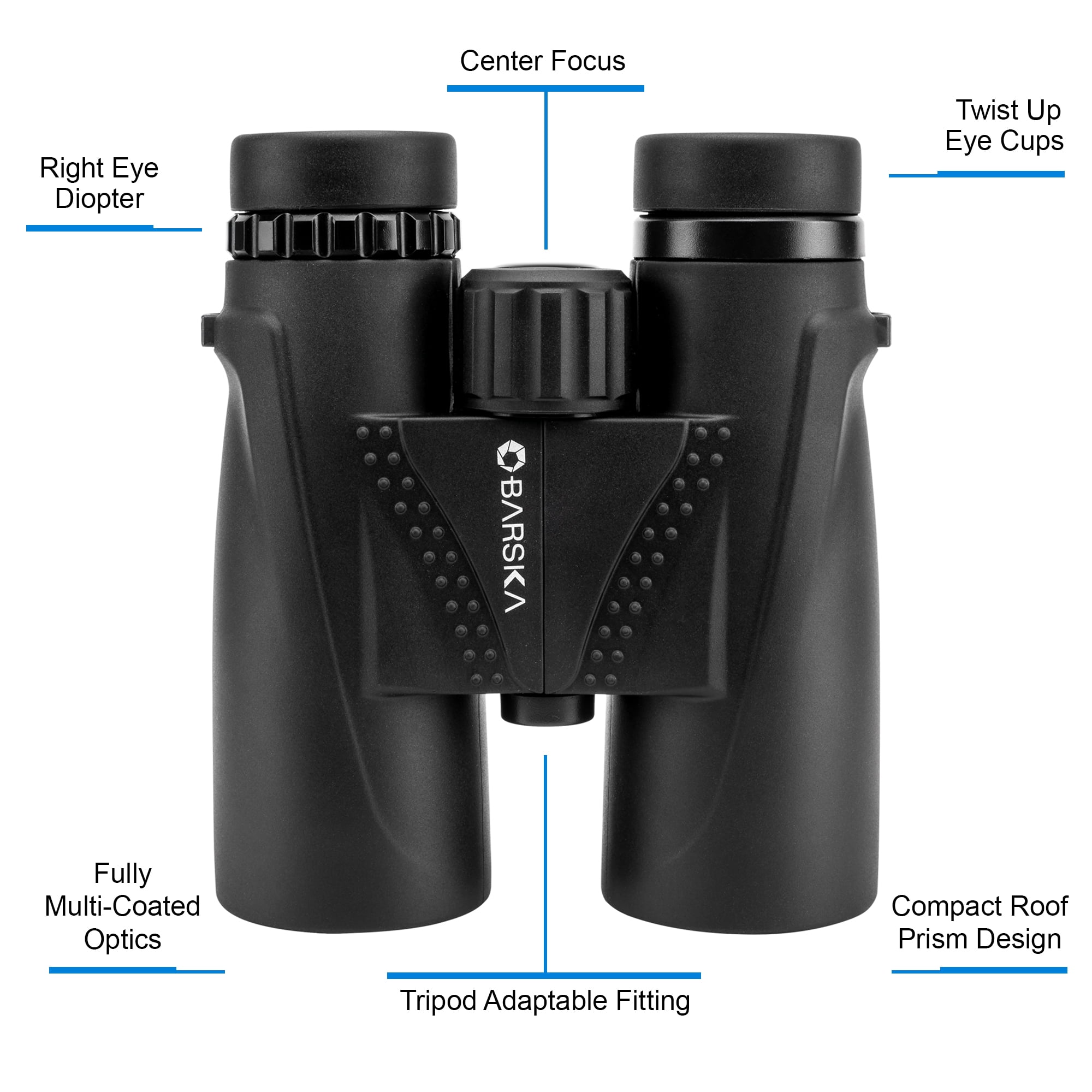 BARSKA 10x42mm WP Blackhawk Binoculars