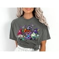 thumbnail image 4 of Women's Halloween Gnomes Spiders Bats T-Shirt, 4 of 10