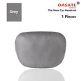 thumbnail image 3 of OASATE - Almohada para reposacabezas de coche 2.0, soporte para el cuello, asiento de coche, diseño Maybach, clase S, suave, universal, ajustable, para el cuello y la cintura, 3 of 5