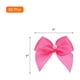 thumbnail image 2 of Uxcell 60 Pcs Mini Lazo de Cinta de Poliéster con Flores de Perlas para Manualidades DIY 1'' Rojo Rosa, 2 of 6