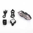 thumbnail image 1 of 2 luces traseras LED recargables para bicicleta, señales de giro de bicicleta, luz trasera de bicicleta brillante con señales de giro, luces intermitentes de bicicleta con control remoto ina, 1 of 5