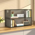 thumbnail image 7 of SSZMDLB under $5 Dining Table Organizer, Snack Shelf Desktop Organizer, Iron Shelf Kitchen Shelf, Living Room Cup Organizer, Two Layer Storage Rack, 7 of 7