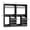 Black, variant on Homieasy 72''W x 16''D x 80''H Closet Organizer System 2-Piece Set, Heavy Duty Closet System with 6 Drawers, 4 Hanging Rods & Shelves for Closet/Bedroom/Apartment, White