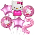 thumbnail image 1 of Globos de papel de aluminio de Hello Kitty personalizados con nombre, globo grande, Decoración de cumpleaños para niños, suministros de fiesta, regalo para niñas, Baby Shower, 1 of 4