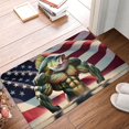 thumbnail image 4 of Susaid giant bass with big muscles Print Doormat,Porch Decor,Housewarming Decor Gift Doormat,Funny Flannel Floor Mat,Funny Doormat 24x16 Inch, 4 of 7