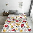 thumbnail image 5 of Sikiie Tulips Flowers Ultra-Soft Micro flannel Blanket Luxury All Seasons Warm Blanket for Bedding Sofa and Travel (4 sizes)-40"x30", 5 of 7