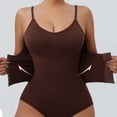thumbnail image 6 of Roncen Women's Seamless Bodysuit For Women,Backless Body Shaper Bra,Tummy Control Shapewear Body Sculpting Underwear, 6 of 7