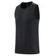 thumbnail image 4 of Vetsdori Mens Sleeveless T Shirts Dry Fit Athletic Tank Tops Sport Crew Neck Muscle Summer,Solid Color Workout Tanks for Men Breathable,L, 4 of 8