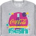 thumbnail image 3 of Coca-Cola - 90's Retro - Always Fresh - Men's Crew Neck Fleece Pullover, 3 of 5