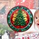thumbnail image 2 of Calcomanías de ventana de árbol de Navidad, cubiertas de ventana estáticas de invierno, pegatinas de ventana de Navidad para ventana de vidrio, 2 of 3