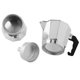 thumbnail image 4 of Ounissouiy Cafetera de aluminio Italiano Latte Percolador Octagonal Seguro Universal Anti-escaldado Hervidor de café para Cocina Hogar Oficina Juegos de servir café y té 600ml Ounissouiy HA025370-01, 4 of 6