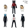 thumbnail image 4 of Skibidi Toilet Man figura de cámara de hombre, altavoz de TV, modelo de hombre, camarógrafo, muñeca divertida, figuras de acción, decoraciones, PVCl, juguete coleccionable, 4 of 4