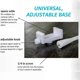 thumbnail image 4 of Universal Baby Monitor Holder Longer White Flexible Silicone Baby Camera Tripod, 4 of 4