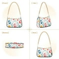 thumbnail image 7 of FORMRS Womens Shoulder Bag with Chain Strap Clutch Purse Cute Tote Handbag, Cute Easter Eggs, 7 of 7