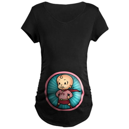 

CafePress - Future Hero Girl Maternity Dark T Shirt - Maternity Dark T-Shirt