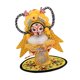 thumbnail image 5 of Estatua de muñeca de la Ópera de Pekín china de un hombre, estatuilla tradicional, adorno, escultura de recuerdo para centros de mesa de estantería Sun Wu, 5 of 8