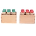 thumbnail image 4 of figatia Montessori Sensorial Auditory Material - Sound Cylinders Boxes, Kids Educational, 4 of 9
