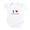 Cloud White, variant on CafePress - I (Heart) Compliance Infant Bodysuit - Baby Light Bodysuit, Size Newborn - 24 Months