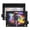 Astronaut and Colorful Smoke, variant on Tiger Leopard Wildlife 2 Pack Pencil Pouch for 3 Ring Binder Smooth Zipper Folders with Pockets Clear Window Pencil Case