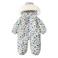 thumbnail image 2 of guisaled Baby Snowsuit Toddler One Piece Snow Suits Winter Litter Girls Boys Ski Snowboard Jumpsuits Warm Waterproof Windproof Ski Suits, 2 of 9