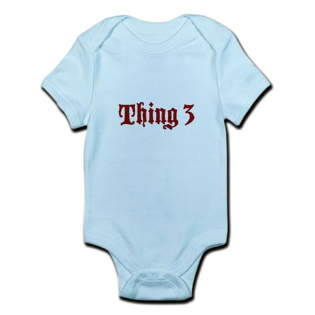 

CafePress - Thing 3 Infant Bodysuit - Baby Light Bodysuit