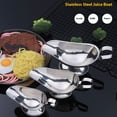 thumbnail image 3 of Tazas de salsa elípticas Bearachild acero inoxidable 21*6cm, 3 of 6