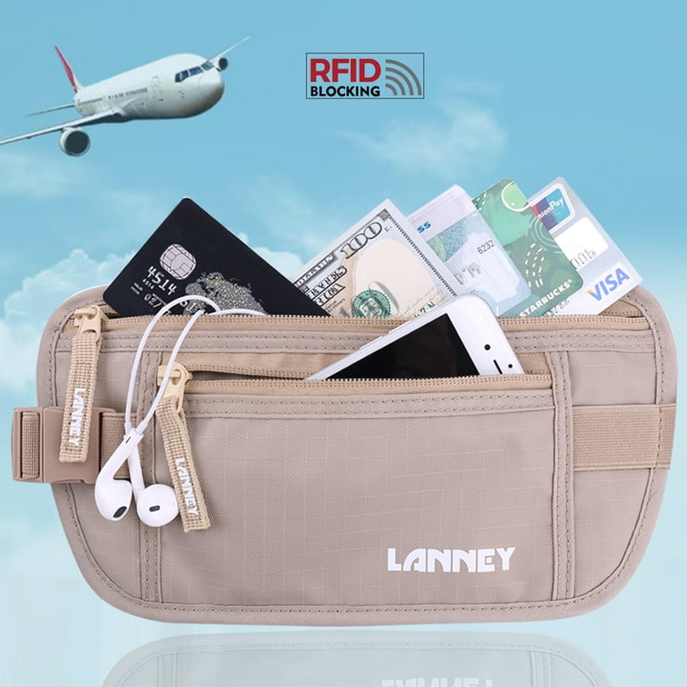 Lanney Money Belt, RFID Blocking Travel Wallet photo 7