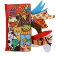 thumbnail image 1 of Libro de tela con forma de cola de cachorro para bebé, juguete de rompecabezas para educación temprana, libro de tela antidesgarros (cola de cachorro), 1 of 9
