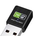 thumbnail image 2 of Adaptador WiFi de doble banda Receptor WiFi de tarjeta de red USB de 600 Mbps para computadora portátil de escritorio, 2 of 4
