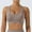 #1- Beige, variant on Sport Bras Women Wirefree Push up Underoutfit Bralette Padded Backless Halter Support Corset Full Coverage Comfy Lingerie Blue L