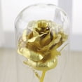 thumbnail image 2 of Rosa de imitación de lámina de oro, rosa eterna, rosa, rosa, regalo creativo para el día de San Valentín, 2 of 6