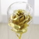 thumbnail image 3 of Rosa de imitación de lámina de oro, rosa eterna, rosa, rosa, regalo creativo para el día de San Valentín, 3 of 6