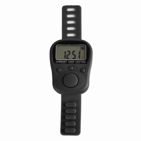 Finger Counters 6 Digital LED Electronic Finger Counter Clickers 7 Channel Counter