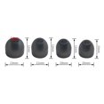 thumbnail image 2 of unbranded 8 Pares De Tapones Para Auriculares De Silicona Preciso Para Uso En Y, 2 of 7
