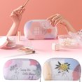 thumbnail image 2 of CAROOTU TPU Cute Cartoon Cosmetic Bag Transparent Ins Style Storage Bag Large Capacity, 2 of 5