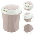 Axio Pushtype Trash Can Convenient Dust Bin Kitchen Waste Bin Lidded