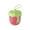 Red, variant on Portable Fruit Cup With Strainer | Portable Fruit Container | 600ml Leak-Proof Cup With Removable Colander | For Home Picnic Camping Salad Snack Cleaning Prep Watermelon Tomato Berry