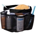 thumbnail image 6 of Mesh Shower Tote Caddy,Shower Tote Bag with 8 Pockets, Quick Dry Bath Organizer, Perfect for Dorm, Gym, Camp and Travel Tote Bag, Black, 6 of 9