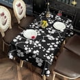 thumbnail image 2 of Pioneer Flower Floral Print Pattern Rectangle Tablecloth 60"x120",Waterproof Polyester Rectangle Table Cloth, Wipeable Spillproof Polyester Tablecloth for Dining, Camping, Indoor and Outdoor, 2 of 6