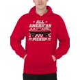 thumbnail image 2 of All American Pickup Truck Glory Men's Hoodie, 2 of 3