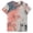 Pink, variant on Fesfesfes Athletic Tops for Women's Shirt Tees Funny Cute Short Sleeve T Shirt Tie-dye T-shirt Tops Blouse Gift For Womens T Shirts Short Sleeve 2XL(US:12)