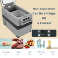 thumbnail image 6 of Alpicool CF45 Portable Refrigerator 12 Volt Car Freezer 48 Quart(45 Liter) Vehicle, Car, Truck, RV, Boat, Mini fridge freezer for Driving, Travel, Fishing, Outdoor and Home -4°F to 68°F, 6 of 8